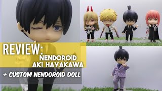 Unbox  Review Nendoroid Aki Hayakawa  Custom Nendoroid Doll  Chainsaw Man [upl. by Ragse664]