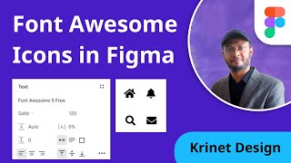 How to use font awesome icons in Figma [upl. by Macilroy446]