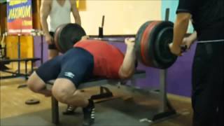 Kirill Sarychev  Bench Press training [upl. by Aiceled]