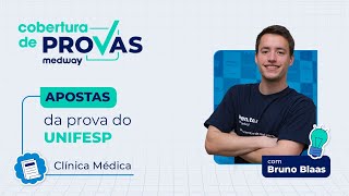 Apostas Medway de Clínica Médica para prova da UNIFESP 2024  Prova de Residência Médica 2024 [upl. by Nizam]