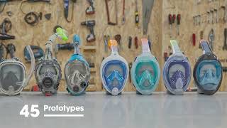 Decathlon Easybreath Mask Innovation Design and New Releases  First Full Face Snorkeling Mask [upl. by Anelle]