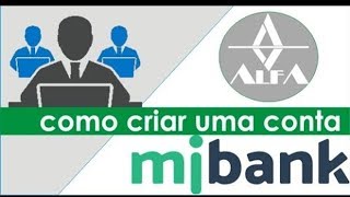 COMO CRIAR UMA CONTA MIBANK [upl. by Oralia]