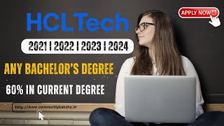 HCL Mass Hiring 2023  Biggest Off Campus Drive  Apply Now Only [upl. by Devonna]