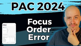 How to fix the tab order for pages with annotations failure PAC 2024 [upl. by Lamberto]