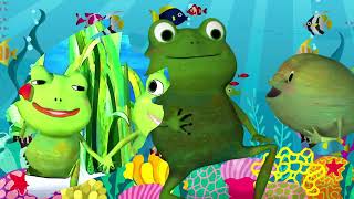 Frogs Jump High  Nursery Rhymes  Kid Song [upl. by Alo72]