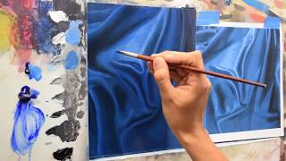 Painting folds in fabric  drapery [upl. by Veats73]