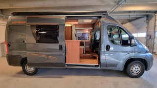 Smallest Best Cheap Luxury Campervan Conversion can Tow Heavily And Has Roof Rack Weinsberg CaraBus [upl. by Norud]