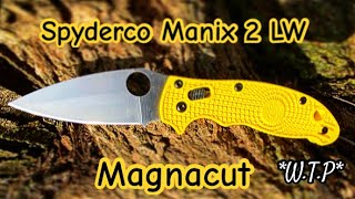 Unboxing The Spyderco Manix 2 LW in Magnacut‼️🔥🔪Shoutout to Edgeworks Knifeamp Supply🤘 [upl. by Elletnahc]