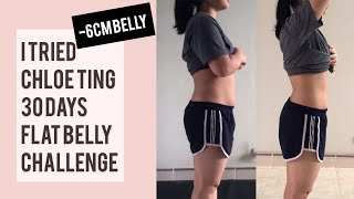 Engsub Mình hoàn thành “Thử thách 30 ngày bụng phẳngquot  Chloe Ting 30 Days Flat Belly Challenge [upl. by Jeanette]