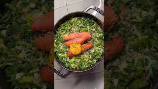 Pollock Roe Mushroom Pot Rice shorts [upl. by Ottavia]