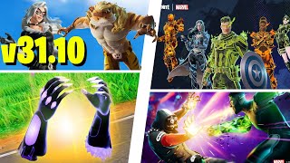 Everything in FIRST Fortnite Marvel Update [upl. by Chev822]