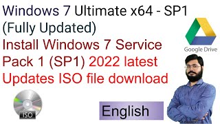 Install Windows 7 Ultimate x64  SP1 Service Pack 1 SP1 2022 latest Updates ISO file download [upl. by Adnor676]