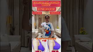 Exercise for sagging breast 30days challenge weightloss fatloss shortsviral shorts challenge [upl. by Tartaglia]