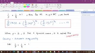 Holders Inequality and Minkowskis Inequality Lesson 8 [upl. by Nanam225]