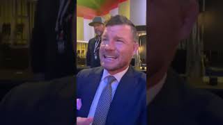 BISPING with Paul Felder and Fitzgerald at UFC Vegas 95 [upl. by Finley]