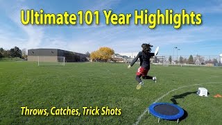 Frisbee Trick Shots Best Throws and Catches of Ultimate101 Emily Cohen [upl. by Whang197]