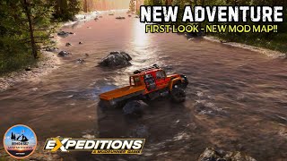 Expeditions Mudrunner  New Mod Map In Development [upl. by Haduhey]