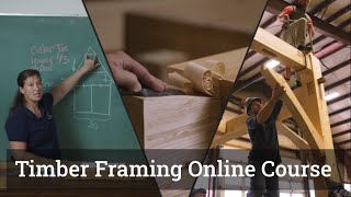 Build Your Own Timber Frame Structure  Timber Framing Online Course [upl. by Iredale116]