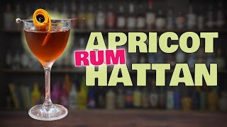 Manhattan Cocktail MADE BETTER FOR RUM fans Rum Cocktail Recipes [upl. by Nueoras]