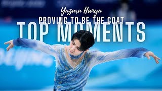 Yuzuru Hanyu TOP moments that proved to be the goat 羽生結弦 [upl. by Zingale]