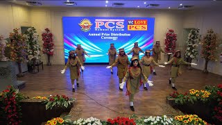 HAMARA PAKISTAN  National Song Performance School Tablo BY PCS SCHOOL SYSTEM ANNUAL FUNCTION 2023 [upl. by Anrat166]