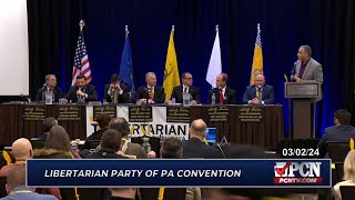 Libertarian Presidential Debate 2024 PA Libertarian Convention  Moderated by Larry Sharpe [upl. by Elane]