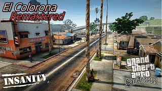 GTA SA 4K MAPA INSANITY El CORONA RETEXTURED PARA GTA SA ULTRA MODDED GRAPHICS [upl. by Nilorac]