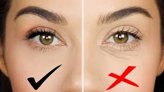 How to Stop Concealer Creasing  Eman [upl. by Wolliw]