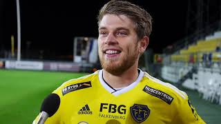 Marcus Mathisen Falkenbergs FF Djurgårdens IF 32 Allsvenskan 2020 [upl. by Garnette]