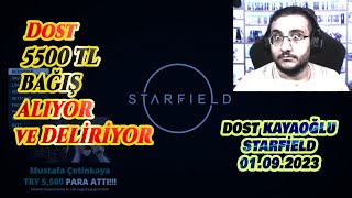 Dost Kayaoğlu ve 5500 Bağış Starfield Yayını [upl. by Tremayne]