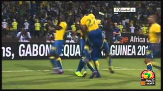 اهداف الجابون 10 تونس  كاس امم افريقيا Gabon vs Tunisia 2012 [upl. by Gascony]