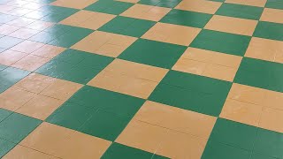 floor coat paint double colour apply Nagercoil best painter cool boys painting [upl. by Annahael918]