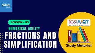 N3 Fractions and Simplifications  TCS NQT [upl. by Drofhsa]