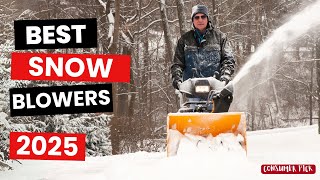 Best Snow Blower 2025  Which One Is The Best [upl. by Pettiford]