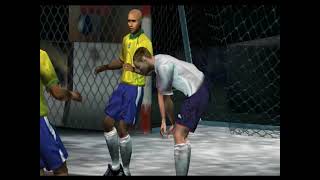 FIFA Street 2 🔴 Brazil vs England 🔴 PS2 PSP Gamecube Gameplay Longplay Best Soccer Video Games 2024 [upl. by Cindra884]