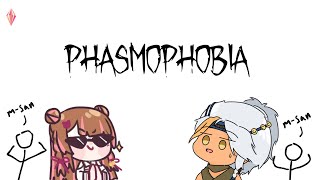 〔PHASMOPHOBIA〕berburu hantu bareng FuyoMafuyuAOIID 〔Fareye Closhartt  LIVIUM〕 [upl. by Attelrahc350]