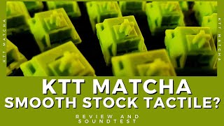 KTT Matcha A Smooth Tactile out of the Box Review and Soundtest on Vega 65  Keyboard Typing ASMR [upl. by Zoi]