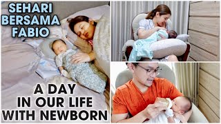 A DAY IN OUR LIFE NGERAWAT FABIO SEBAGAI MAMA PAPA BARU [upl. by Lockhart]