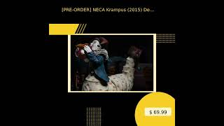 PREORDER NECA Krampus 2015 Der Klown Deluxe Action Figure [upl. by Dranoc]