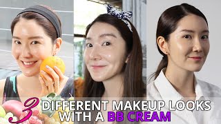 How to Wear BB Cream for 3 Different Makeup Looks  Wishtrend [upl. by Hamer]