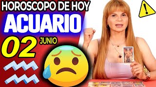 TE VA A DAR UN INFARTO❗️😰 PROXIMAS 48 HORAS⏳ Acuario ♒ MONHI VIDENTE 🔮 Horoscopo De 2 De Junio 2024 [upl. by Otrebliw]