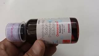 Omnacortil Solution  Prednisolone Sodium Phosphate Solution Uses  Omnacortil Solution Uses Dosage [upl. by Ahsaele]