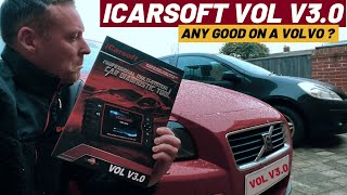 iCarsoft VOL V30  Is It Any Good On A VOLVO [upl. by Felicidad518]