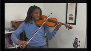 Violin Lessons 3rd Position  Violin D String 3rd Position Tips [upl. by Airdnaed]