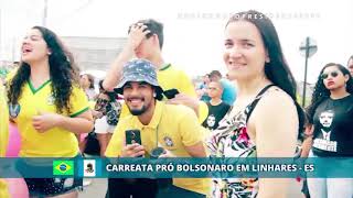 CARREATA BOLSONARO LINHARES 29 09 18 [upl. by Elleron]