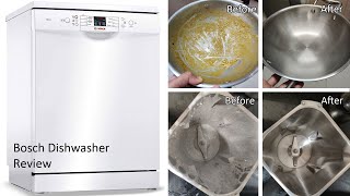 Bosch Dishwasher Review India  Performance Cost and Maintenance Overview  SMS66GW01I [upl. by Theodoric]