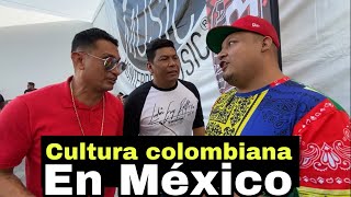 colombianos en Monterrey México música vallenata  yogi [upl. by Ecerahc960]