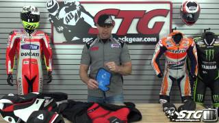 REVIT GTR Leather Race Suit Review from Sportbiketrackgearcom [upl. by Lieno]