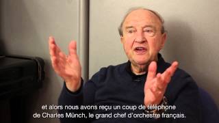 ONCT  Entretien avec Menahem Pressler [upl. by Monie]