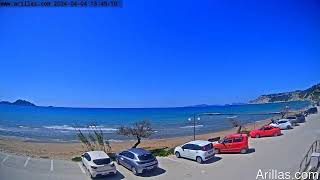 20240404 Arillas Corfu Live Webcam [upl. by Zurheide315]